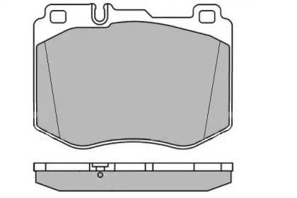 Комплект тормозных колодок E.T.F. 12-1613