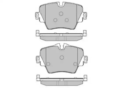 Комплект тормозных колодок E.T.F. 12-1620