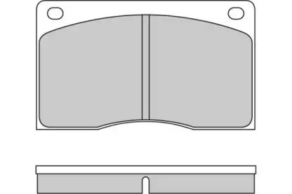 Комплект тормозных колодок E.T.F. 12-0213