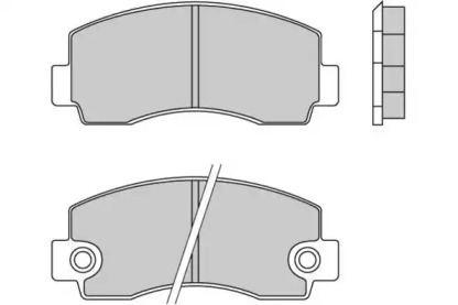 Комплект тормозных колодок E.T.F. 12-0215
