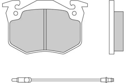 Комплект тормозных колодок E.T.F. 12-0230