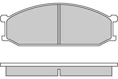 Комплект тормозных колодок E.T.F. 12-0233