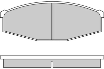 Комплект тормозных колодок E.T.F. 12-0234