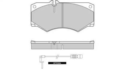 Комплект тормозных колодок E.T.F. 12-0238