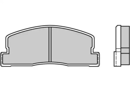 Комплект тормозных колодок E.T.F. 12-0247