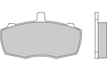 Комплект тормозных колодок E.T.F. 12-0252