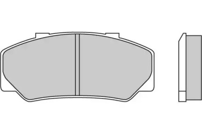 Комплект тормозных колодок E.T.F. 12-0267