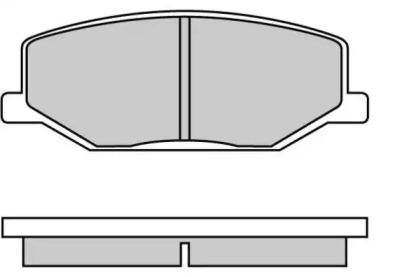 Комплект тормозных колодок E.T.F. 12-0278