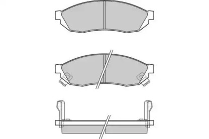 Комплект тормозных колодок E.T.F. 12-0290