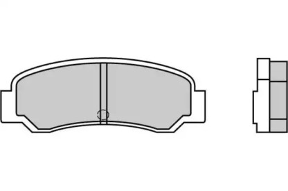 Комплект тормозных колодок E.T.F. 12-0300