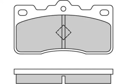 Комплект тормозных колодок E.T.F. 12-0306