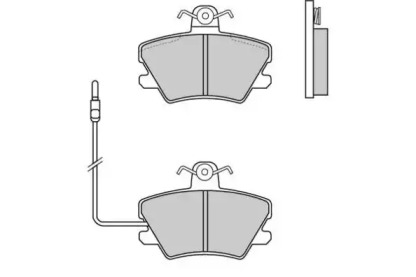 Комплект тормозных колодок E.T.F. 12-0310