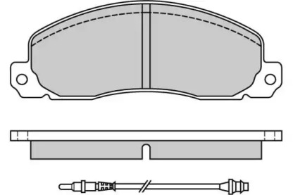 Комплект тормозных колодок E.T.F. 12-0312