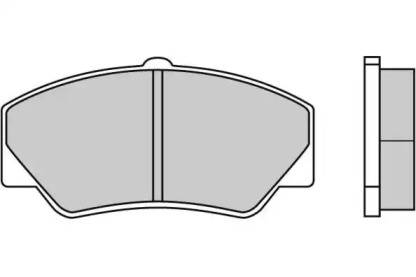 Комплект тормозных колодок E.T.F. 12-0316