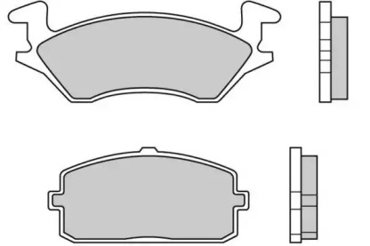 Комплект тормозных колодок E.T.F. 12-0324