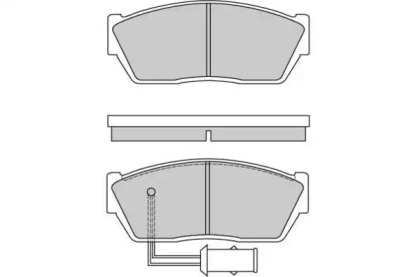 Комплект тормозных колодок E.T.F. 12-0355