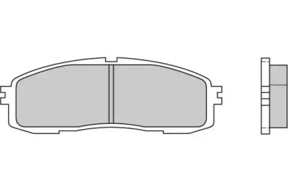 Комплект тормозных колодок E.T.F. 12-0362