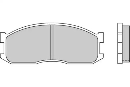 Комплект тормозных колодок E.T.F. 12-0389