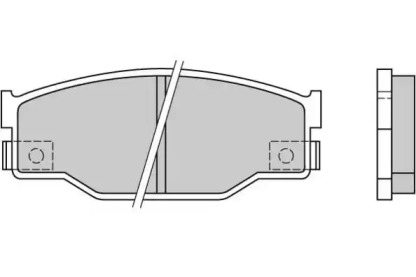 Комплект тормозных колодок E.T.F. 12-0403