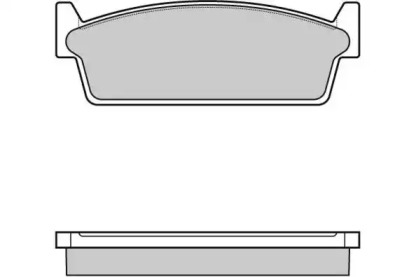 Комплект тормозных колодок E.T.F. 12-0440
