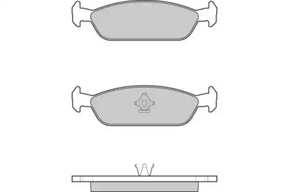 Комплект тормозных колодок E.T.F. 12-0444