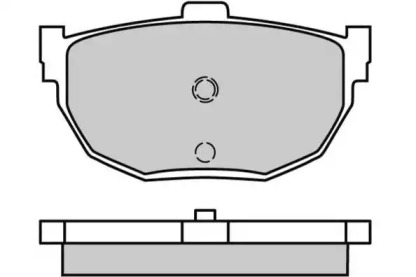 Комплект тормозных колодок E.T.F. 12-0447