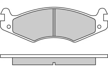 Комплект тормозных колодок E.T.F. 12-0459