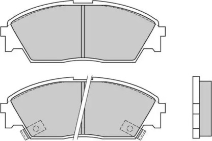 Комплект тормозных колодок E.T.F. 12-0479