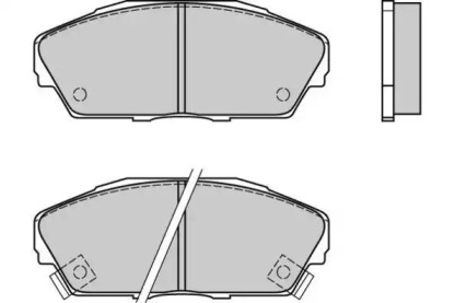 Комплект тормозных колодок E.T.F. 12-0480