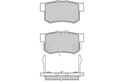 Комплект тормозных колодок E.T.F. 12-0483