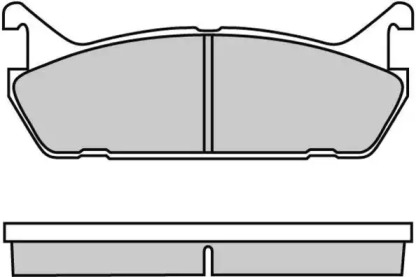 Комплект тормозных колодок E.T.F. 12-0488