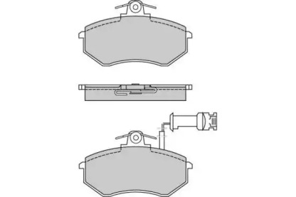 Комплект тормозных колодок E.T.F. 12-0497