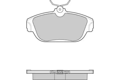 Комплект тормозных колодок E.T.F. 12-0505