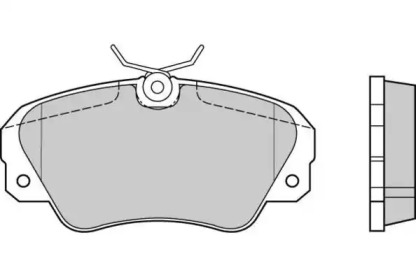 Комплект тормозных колодок E.T.F. 12-0514