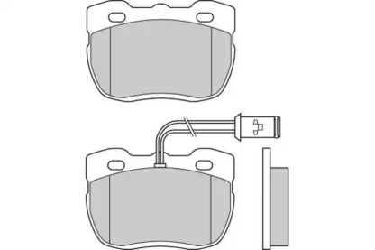 Комплект тормозных колодок E.T.F. 12-0518