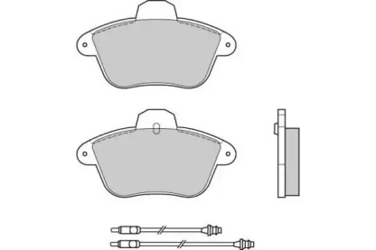 Комплект тормозных колодок E.T.F. 12-0521