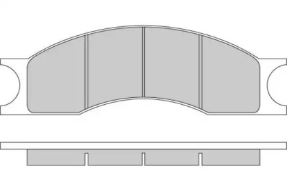 Комплект тормозных колодок E.T.F. 12-5220