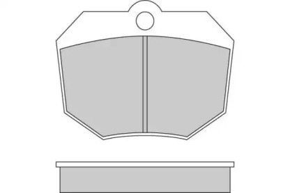 Комплект тормозных колодок E.T.F. 12-5230