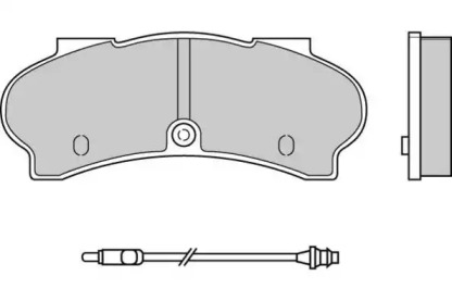 Комплект тормозных колодок E.T.F. 12-0524