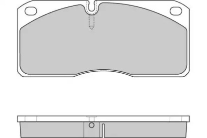 Комплект тормозных колодок E.T.F. 12-5258