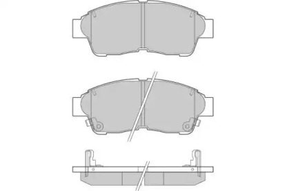 Комплект тормозных колодок E.T.F. 12-0526