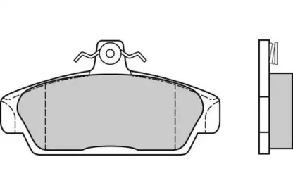 Комплект тормозных колодок E.T.F. 12-0529