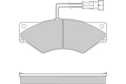 Комплект тормозных колодок E.T.F. 12-5303