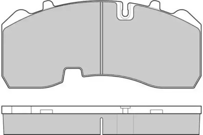 Комплект тормозных колодок E.T.F. 12-5315