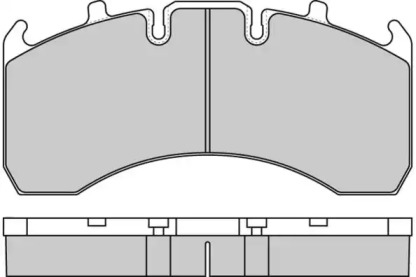 Комплект тормозных колодок E.T.F. 12-5323