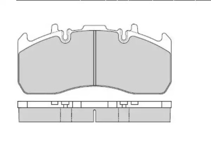 Комплект тормозных колодок E.T.F. 12-5324