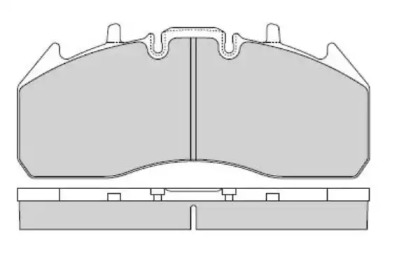 Комплект тормозных колодок E.T.F. 12-5326