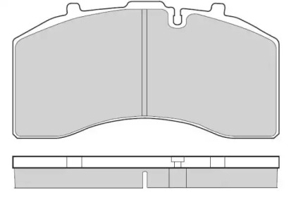 Комплект тормозных колодок E.T.F. 12-5330