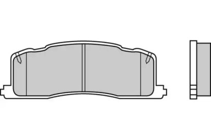 Комплект тормозных колодок E.T.F. 12-0538