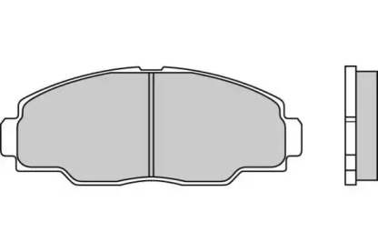 Комплект тормозных колодок E.T.F. 12-0540